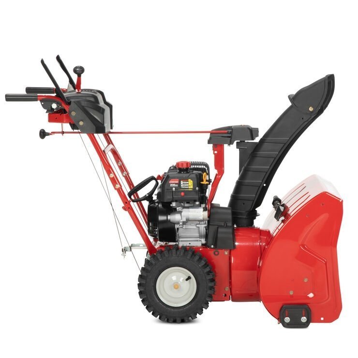 troy bilt storm 24 in. two stage gas snow blower troy bilt storm 24 in. two stage gas snow blower