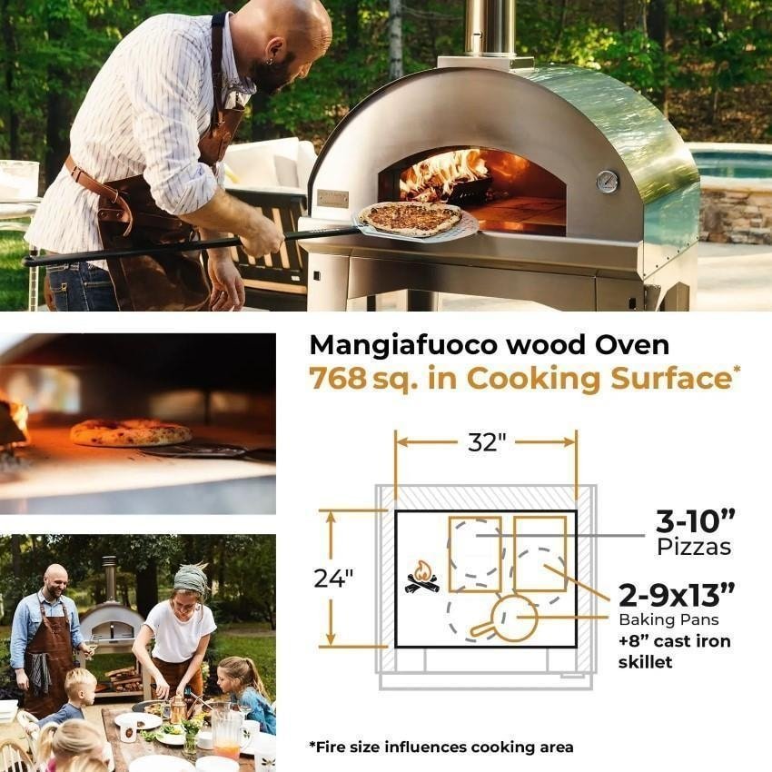 fontana forni mangiafuoco wood fired pizza oven – anthracite – ftmf a fontana forni mangiafuoco wood fired pizza oven – anthracite – ftmf a