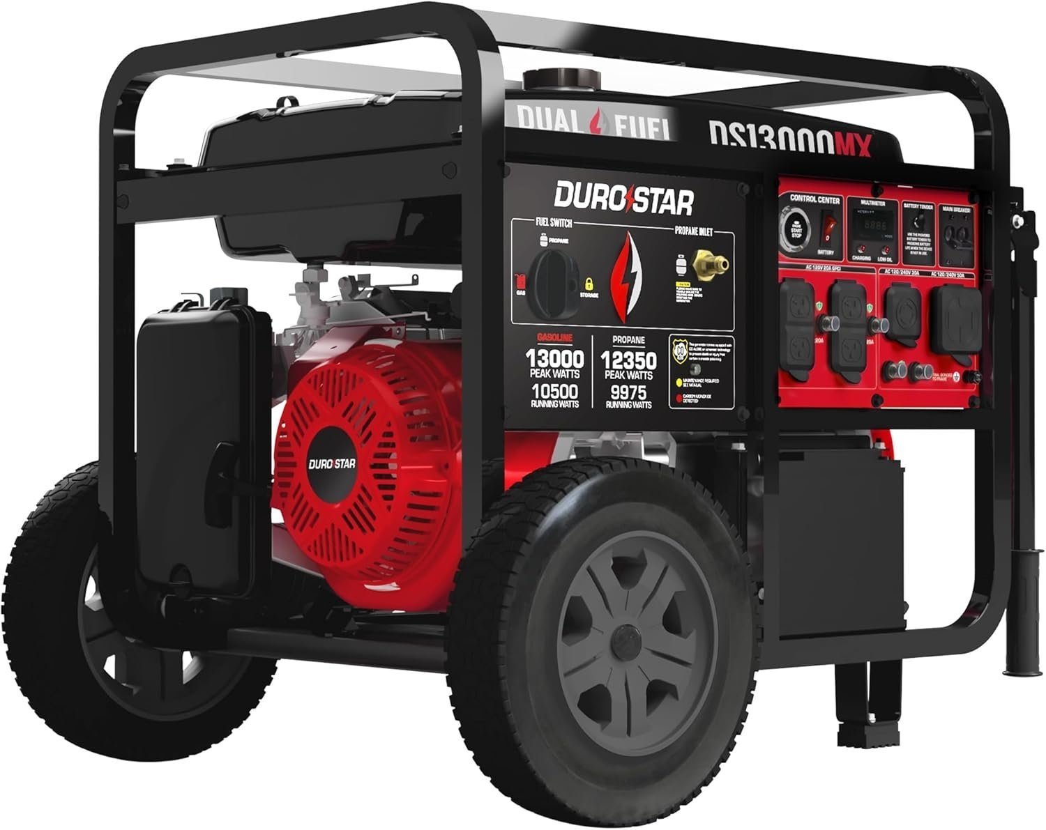 duromax ds13000mx dual fuel portable generator duromax ds13000mx dual fuel portable generator