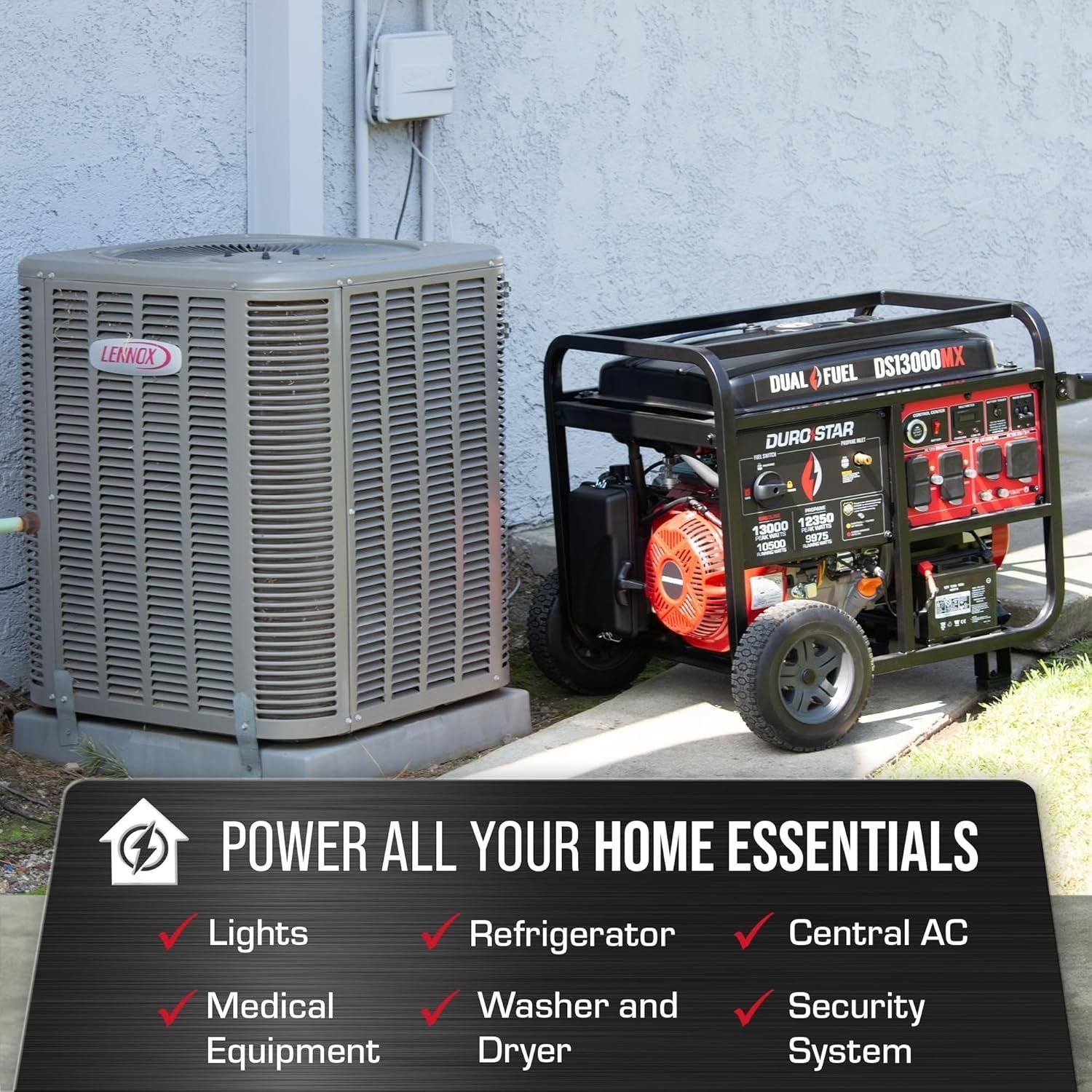 duromax ds13000mx dual fuel portable generator duromax ds13000mx dual fuel portable generator