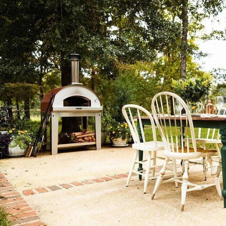 fontana forni mangiafuoco wood fired pizza oven – stainless – ftmf s fontana forni mangiafuoco wood fired pizza oven – stainless – ftmf s