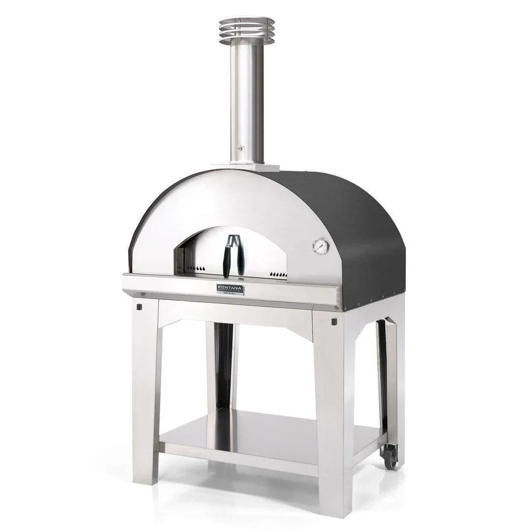 fontana forni mangiafuoco wood fired pizza oven – anthracite – ftmf a fontana forni mangiafuoco wood fired pizza oven – anthracite – ftmf a