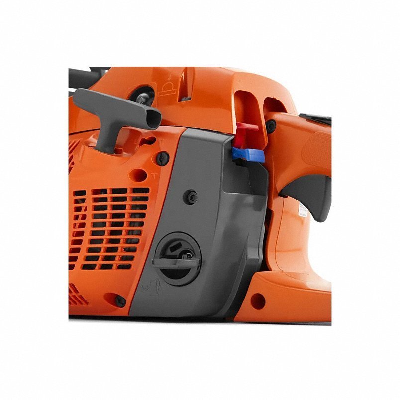 husqvarna gas powered chainsaw: 20 in bar lg, rear handle, auto chain oiler, 3.5 hp horsepower husqvarna gas powered chainsaw: 20 in bar lg, rear handle, auto chain oiler, 3.5 hp horsepower