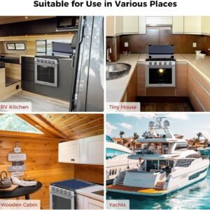 camplux 21 inches rv stove gas range oven 3 burners cooktop camplux 21 inches rv stove gas range oven 3 burners cooktop
