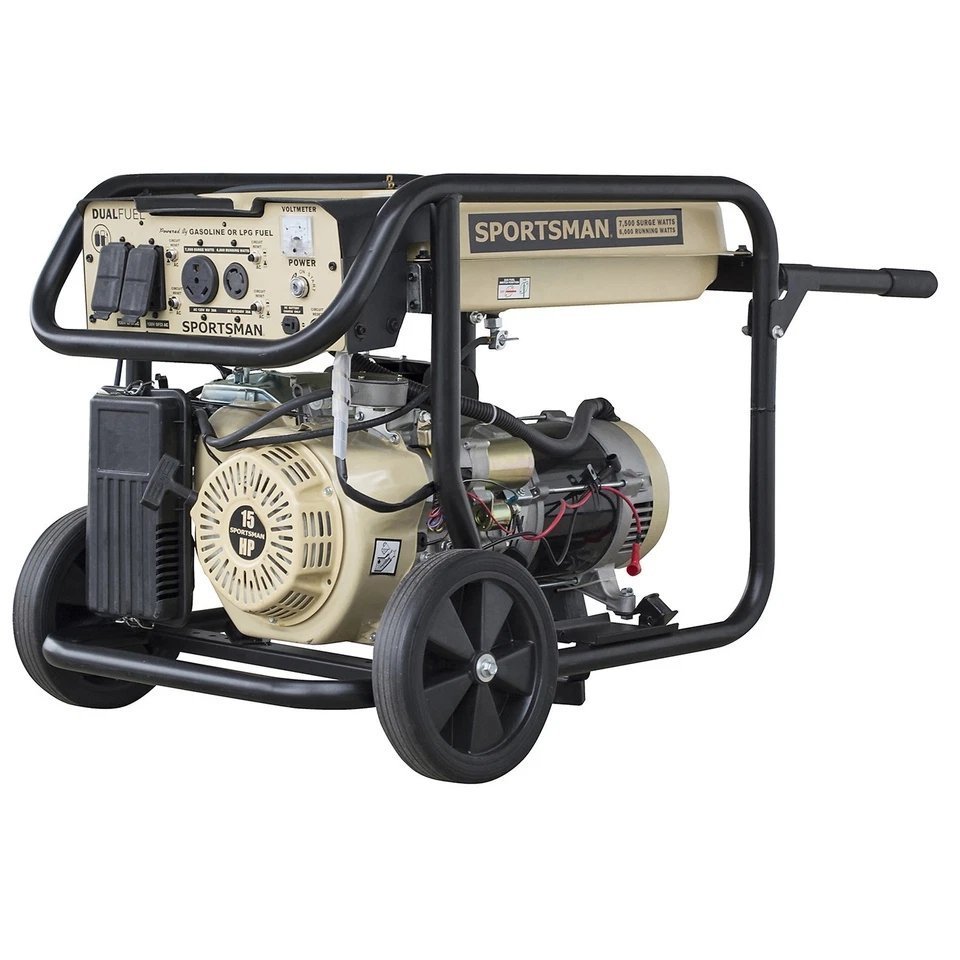 sportsman 7500 watt dual fuel generator sportsman 7500 watt dual fuel generator