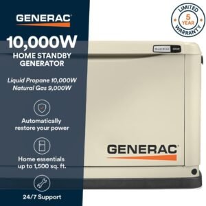 generac guardian 10kw home backup standby generator 7172 generac guardian 10kw home backup standby generator 7172