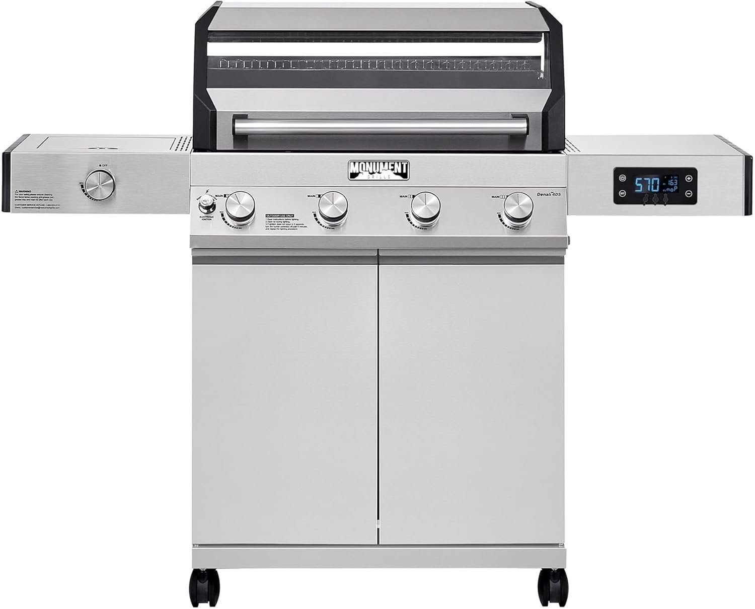 monument grills eminence 405 |tech stainless propane gas grill eminence 405 & cast iron cooking plate monument grills eminence 405 |tech stainless propane gas grill eminence 405 & cast iron cooking plate