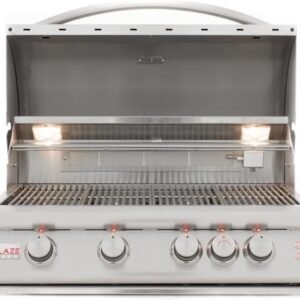 blaze 32 inch 4 burner lte gas grill with rear burner and built in lighting system blaze 32 inch 4 burner lte gas grill with rear burner and built in lighting system