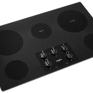 whirlpool 36 inch electric ceramic glass cooktop wce55us6hb whirlpool 36 inch electric ceramic glass cooktop wce55us6hb