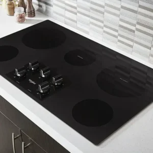 whirlpool 36 inch electric ceramic glass cooktop wce55us6hb whirlpool 36 inch electric ceramic glass cooktop wce55us6hb