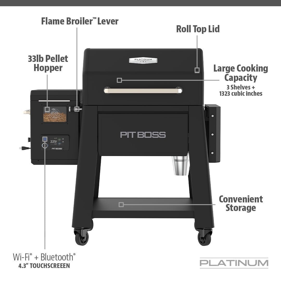 pit boss platinum 1250 connected wood pellet grill pit boss platinum 1250 connected wood pellet grill
