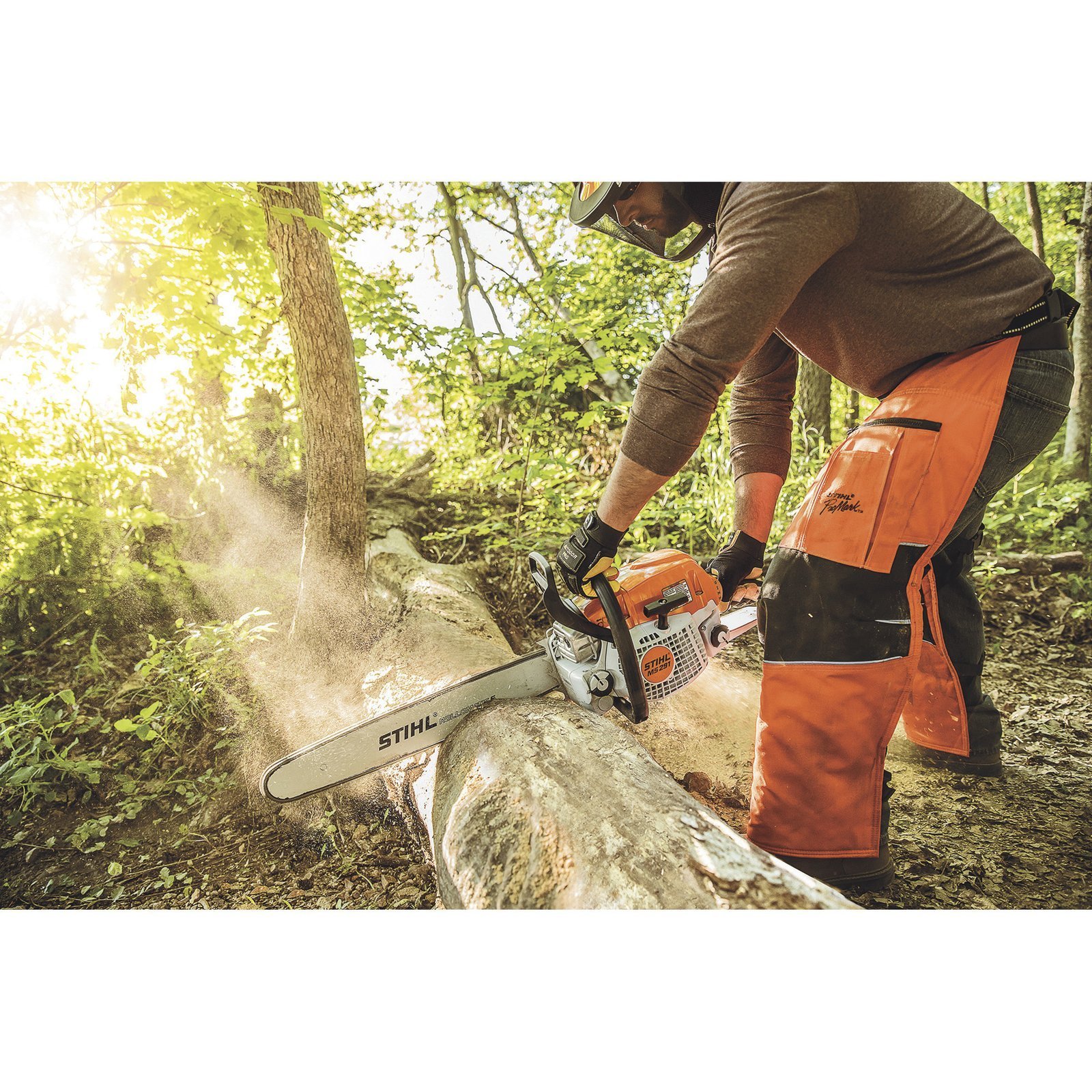 stihl gas powered chainsaw, 20in. bar, 55.5cc, 0.325in. chain pitch, model# ms 291 20 stihl gas powered chainsaw, 20in. bar, 55.5cc, 0.325in. chain pitch, model# ms 291 20