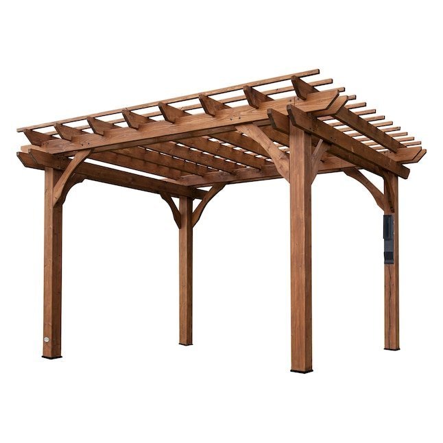 backyard discovery 10′ x 12′ cedar pergola backyard discovery 10′ x 12′ cedar pergola