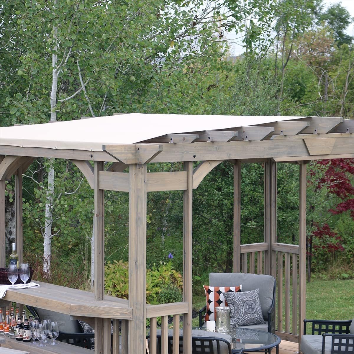 yardistry madison pergola ym11783 yardistry madison pergola ym11783