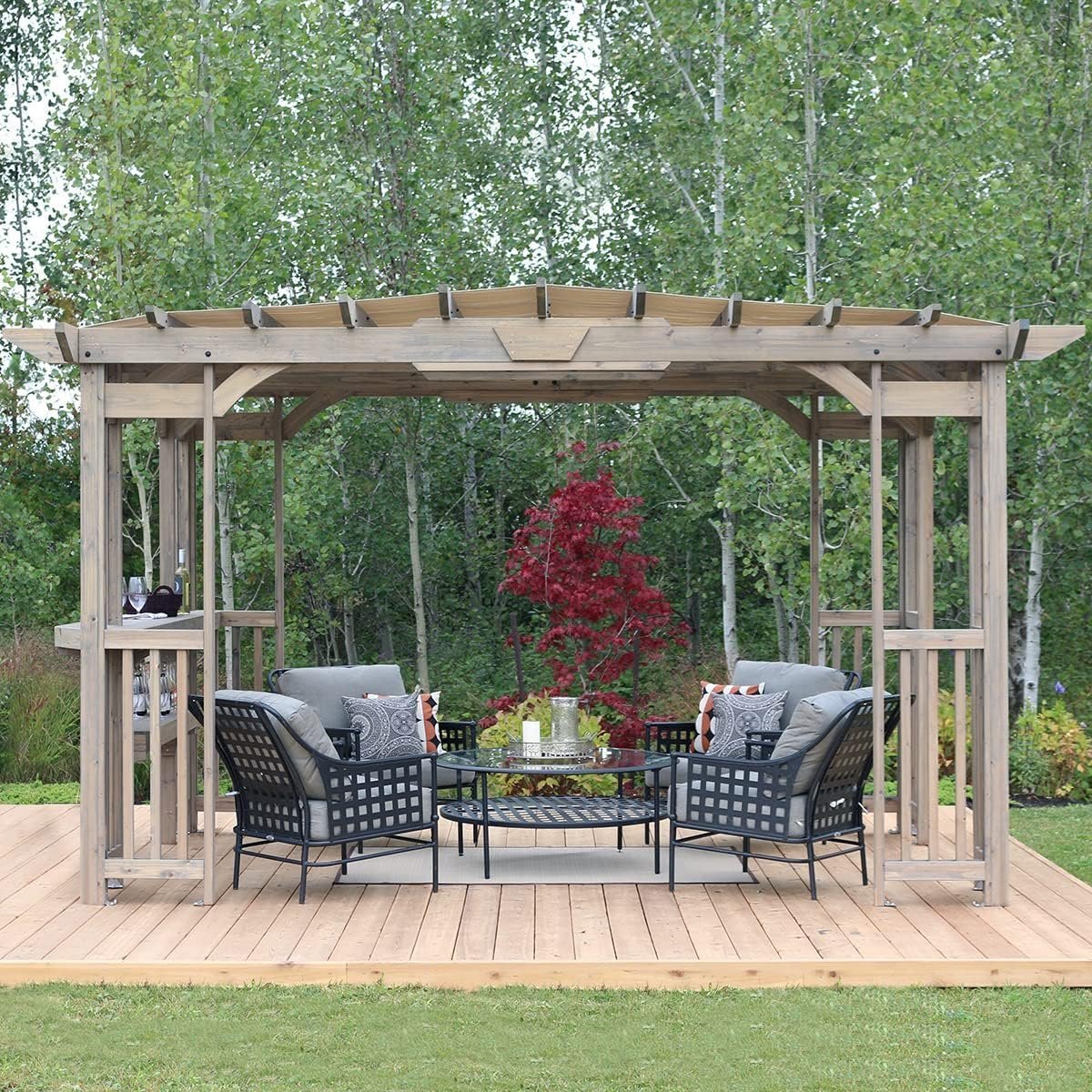 yardistry madison pergola ym11783 yardistry madison pergola ym11783