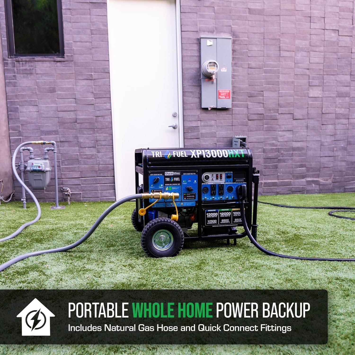 duromax 13,000 watt tri fuel portable hxt generator xp13000hxt duromax 13,000 watt tri fuel portable hxt generator xp13000hxt