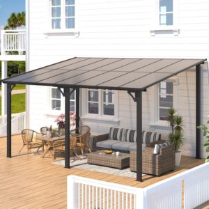 aecojoy 10 x 14 hardtop gazebo outdoor aluminum pergola for garden patio backyard gray 6038bb84 87e3 4f4a b94d 351df7a1e8ee.6e06ac4c2c92f48001db75605255bd64.jpeg