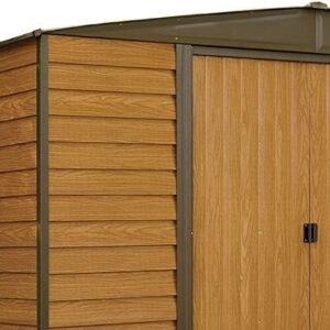 arrow wr1012 woodridge eg steel storage shed, 10 by 12 feet arrow wr1012 woodridge eg steel storage shed, 10 by 12 feet