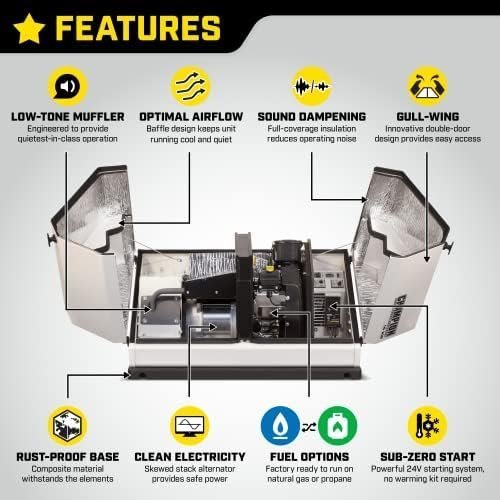 champion power equipment 100177 8.5 kw home standby generator with 50 amp outdoor rated automatic transfer switch champion power equipment 100177 8.5 kw home standby generator with 50 amp outdoor rated automatic transfer switch