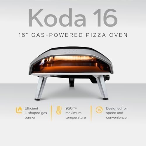 ooni koda 16 natural gas pizza oven – 28mbar natural gas outdoor oven, makes 16 inch pizzas ooni koda 16 natural gas pizza oven – 28mbar natural gas outdoor oven, makes 16 inch pizzas