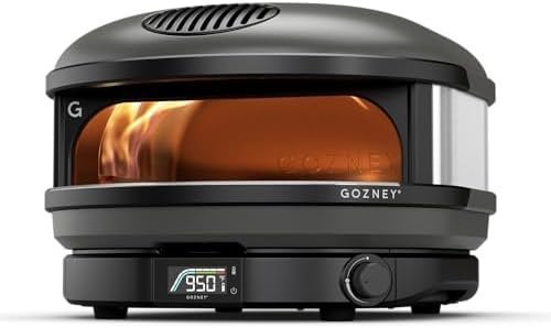 gozney arc pizza oven, off black, gas burner, precision temperature control gozney arc pizza oven, off black, gas burner, precision temperature control