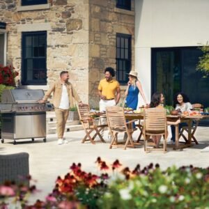 napoleon prestige 665 connected, gas grill with infrared side and rear burner napoleon prestige 665 connected, gas grill with infrared side and rear burner