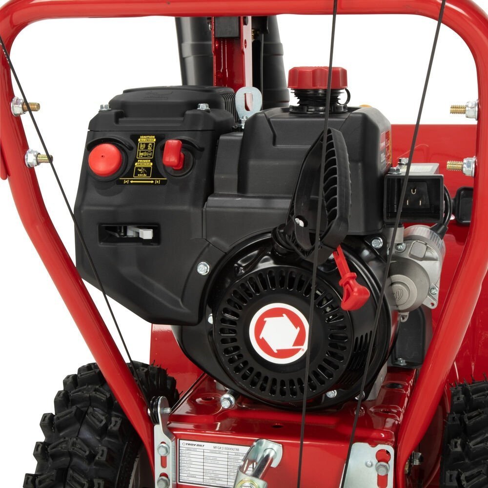troy bilt storm 24 in. two stage gas snow blower troy bilt storm 24 in. two stage gas snow blower