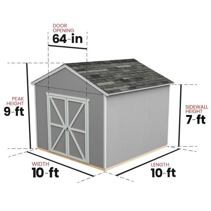 handy home rookwood storage shed – multiple sizes handy home rookwood storage shed – multiple sizes