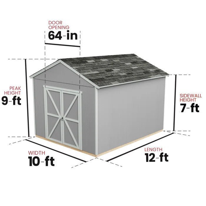 handy home rookwood storage shed – multiple sizes handy home rookwood storage shed – multiple sizes
